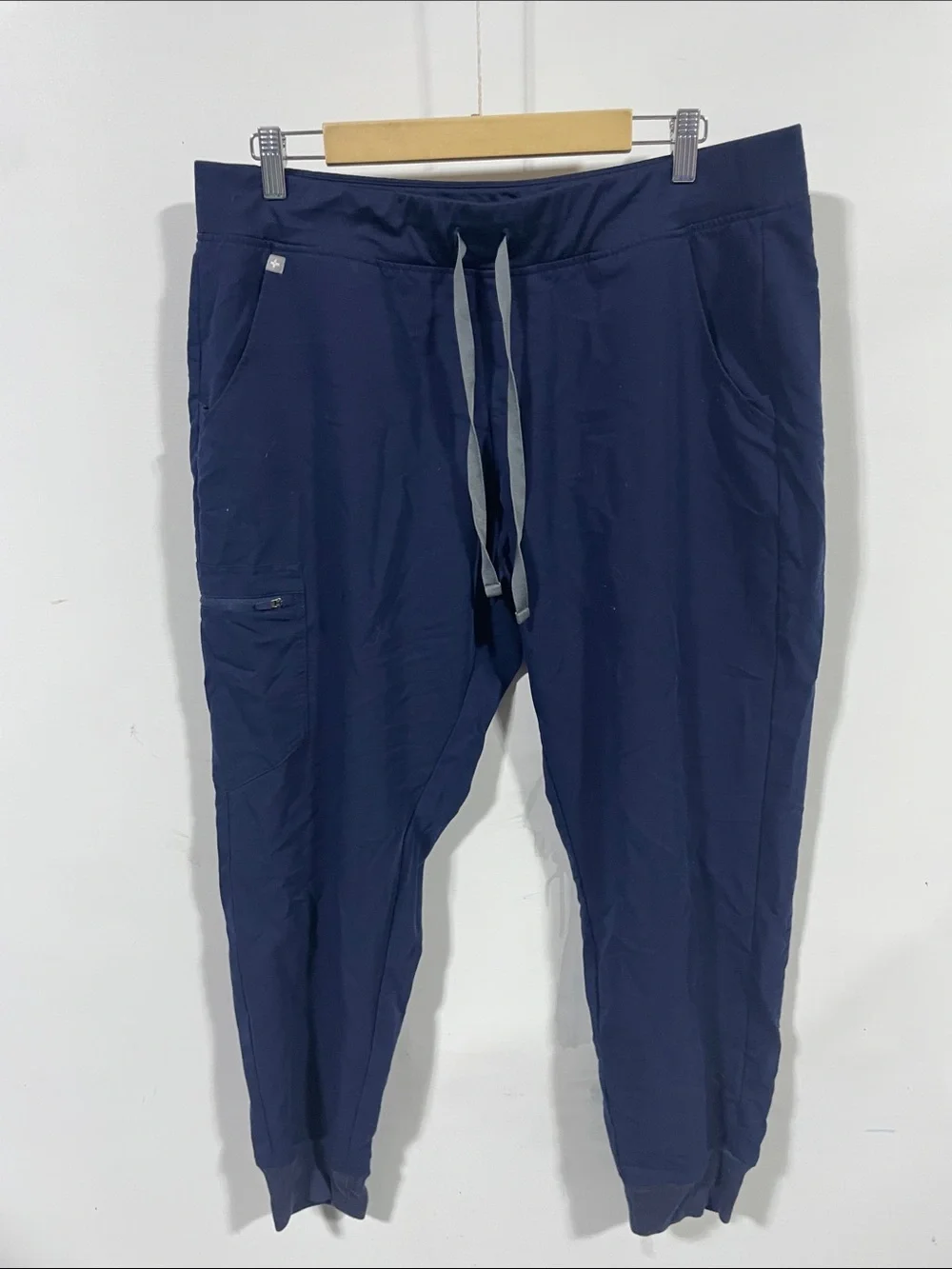 Men's Navy Drawstring Jogger Pants